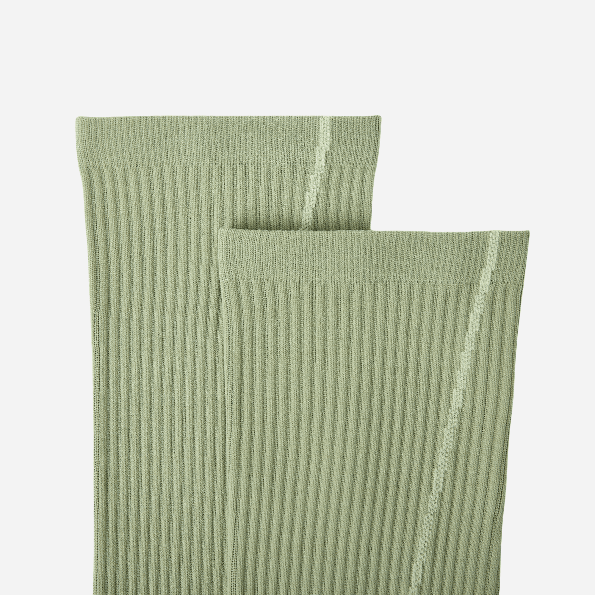 Women's Performance Knee-High Hiking Socks - Olive & Volt