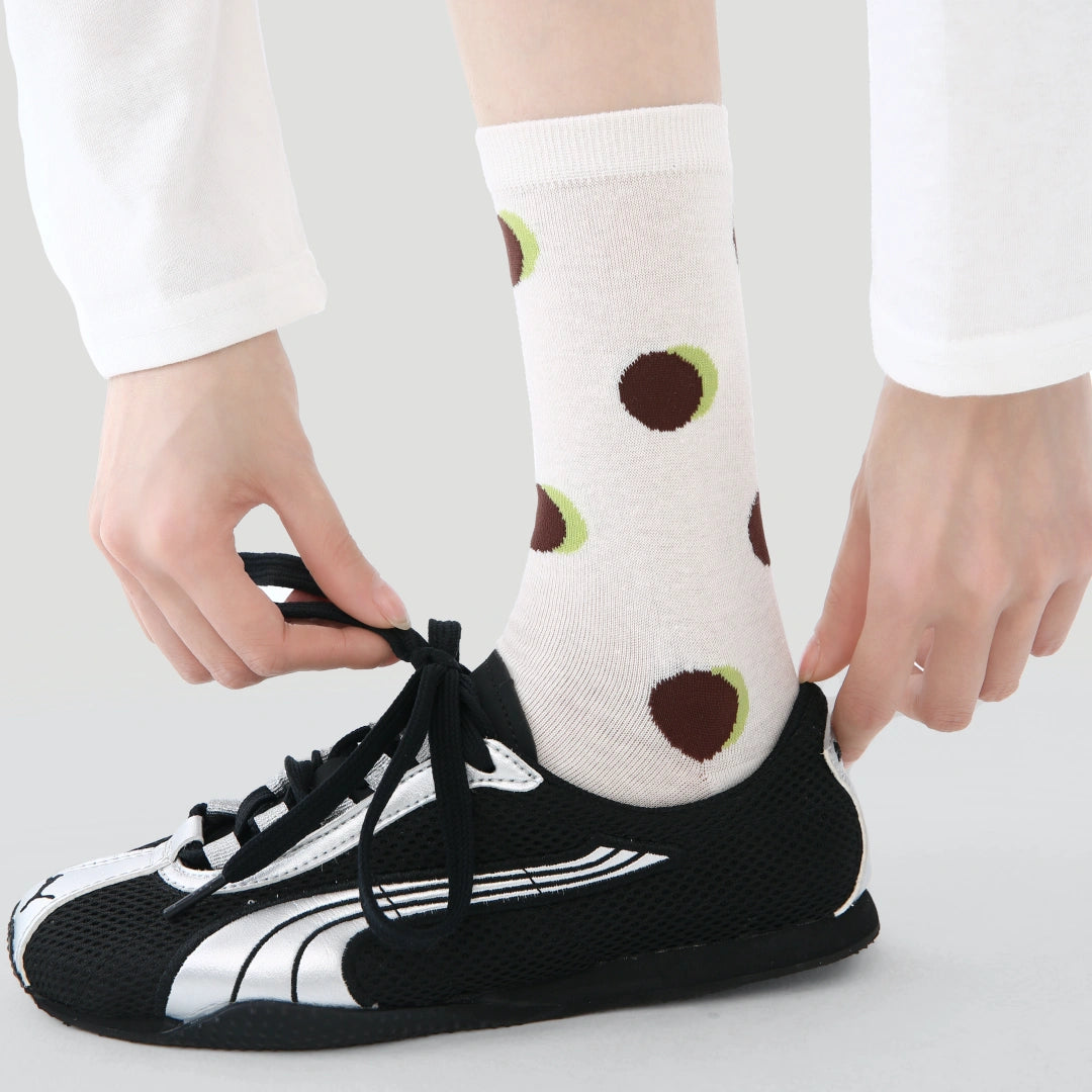 Women's Dopamine Color-Block Crew Socks (3-Pack) - sock set showing secure grip comfort