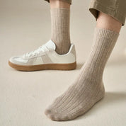 Men's All-Season Merino Ribbed Socks
