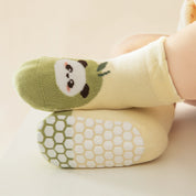 Baby’s Toe-Cap Friends Non-Slip Socks 4-Pack