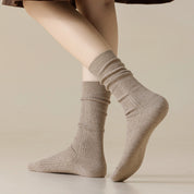 Silk Blend Cable Socks