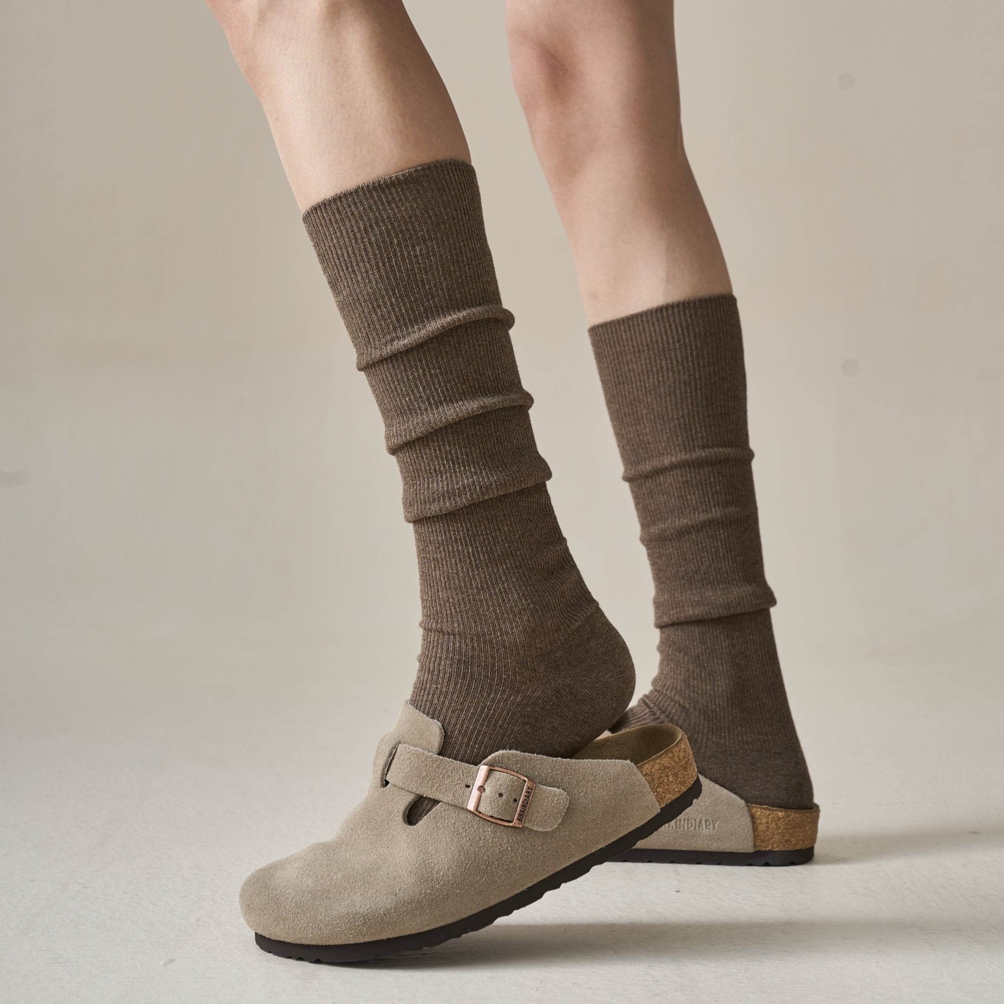 Women's Preppy Academia Knee Socks - Single Pair