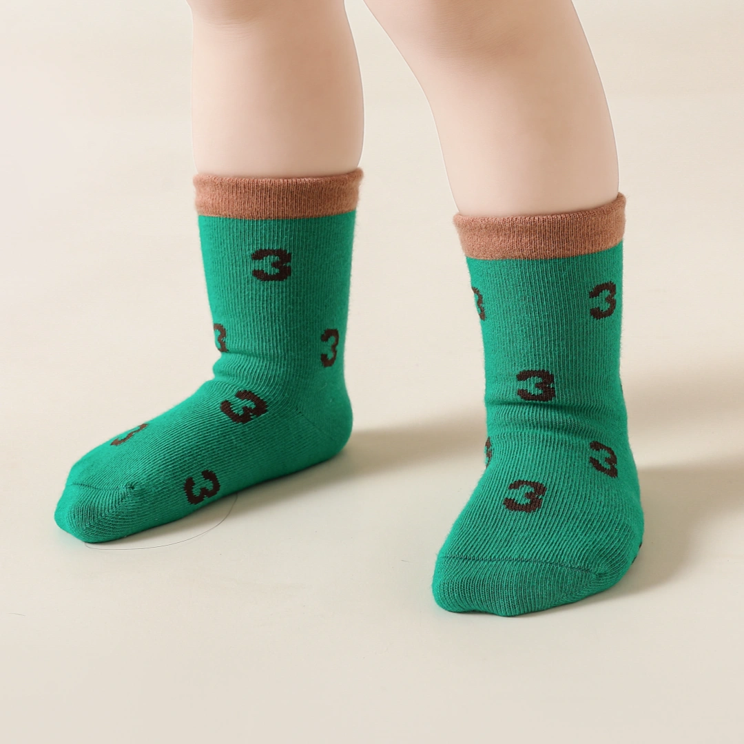 Baby's First Numbers & Shapes Long-Staple Cotton 4-Pack