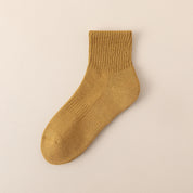 Durable Cotton Rib Socks