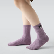 Kid's Girls' Sweet Bunny Ruffle Socks - 3 Pairs