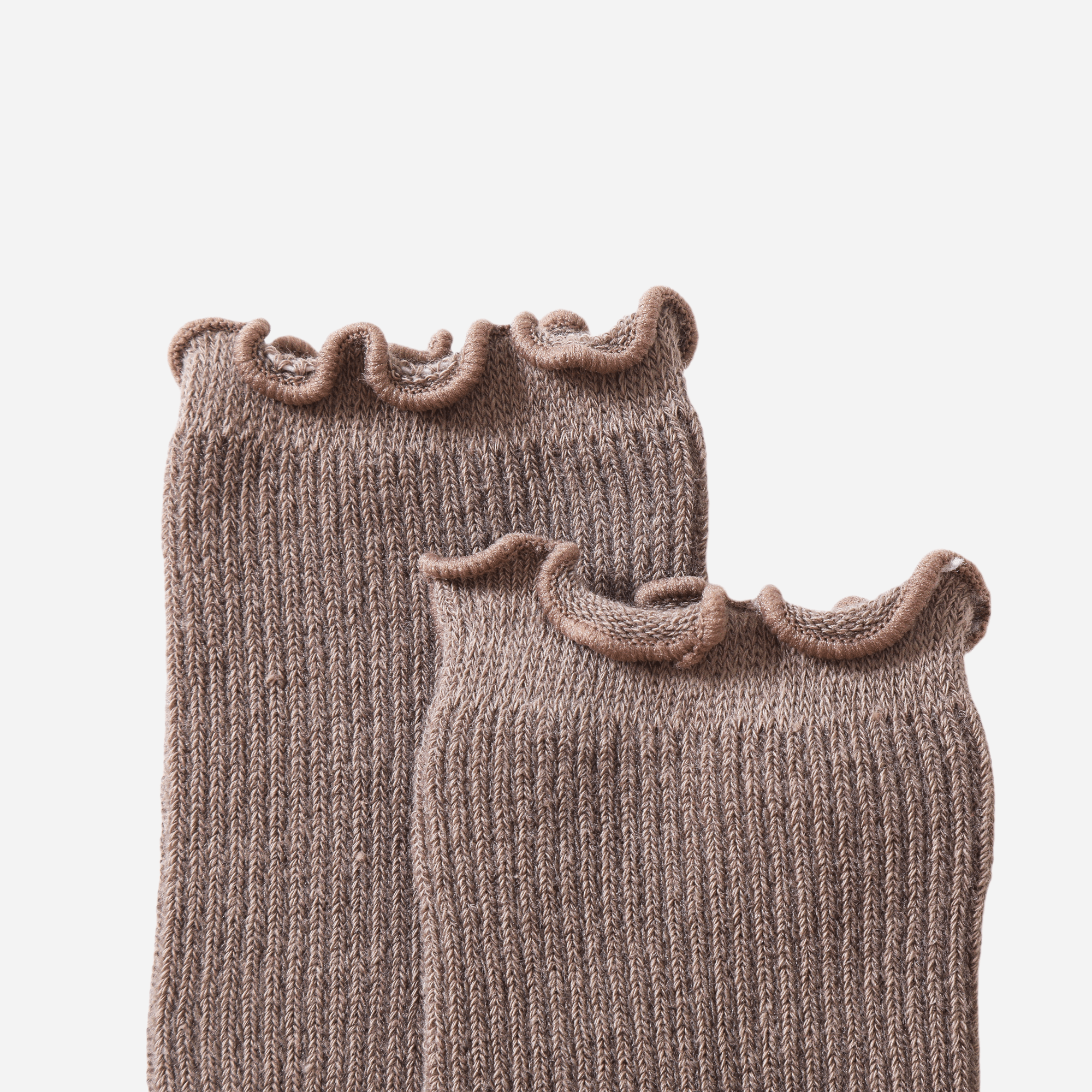 Babies The Ruffle Trim Ribbed Socks-4 pack - Weavasocks