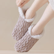 Sherpa Lined Slipper Socks