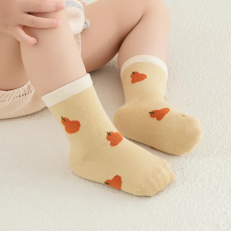 Babies Apple Orchard Socks-3 Pairs