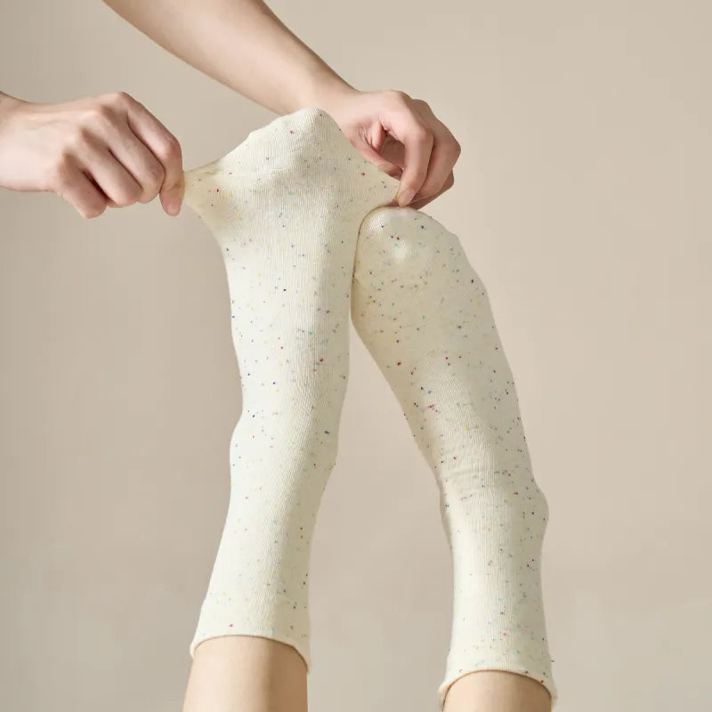 Speckled Crew Socks