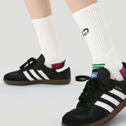 Performance Crew Socks - White