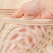Dual-Sided Hanging Mesh Organizer for Socks & Intimates