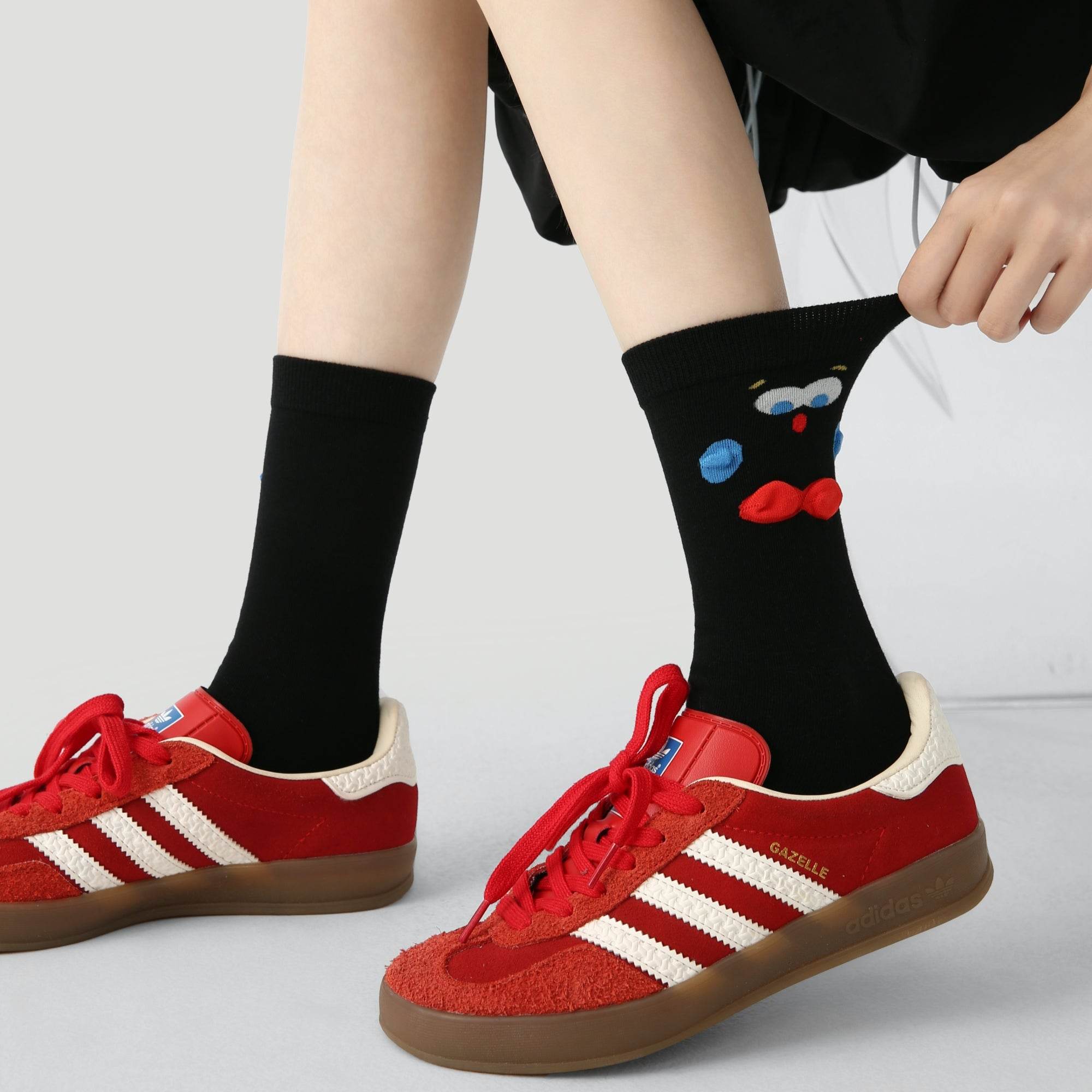 Women's Playful Character Crew Socks - 3 pairs