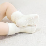 Baby’s Snowy Day' Fuzzy Chenille Cuff Boot Socks