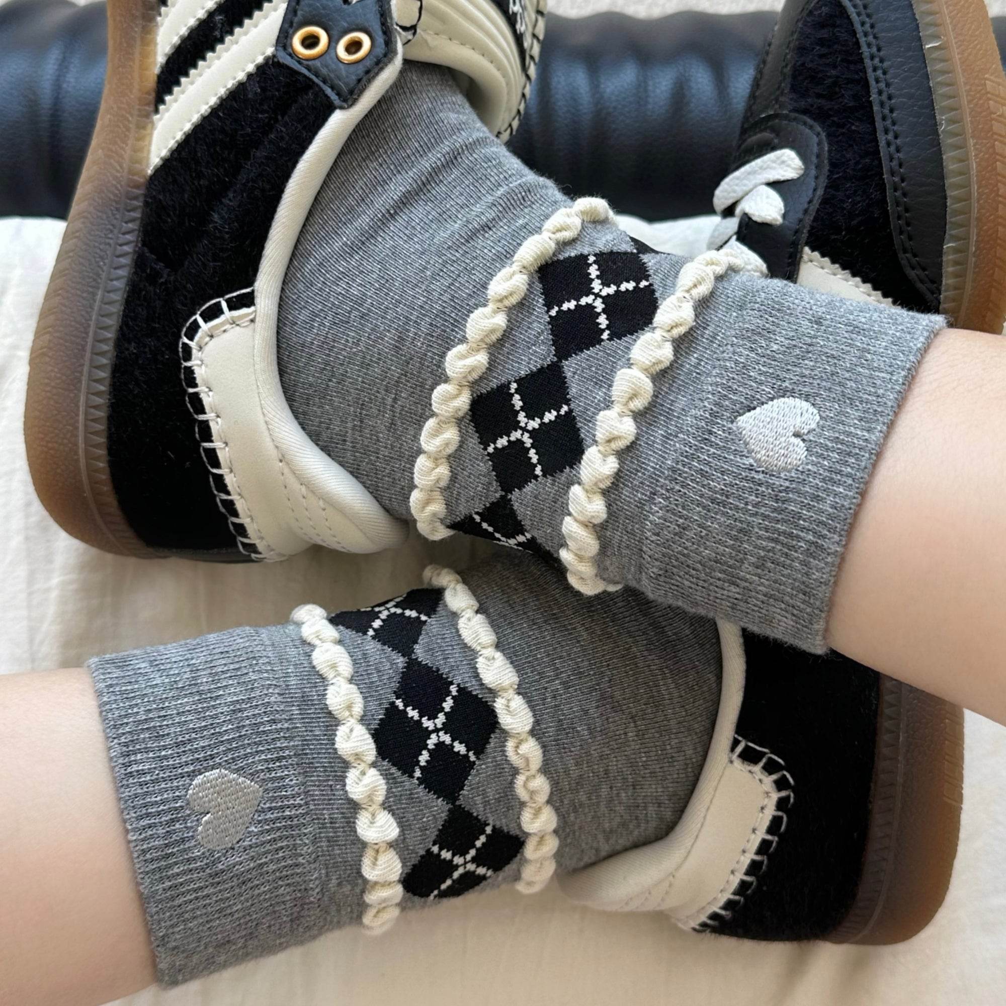 Women's Coquette Aesthetic Crew Socks - Single Pair