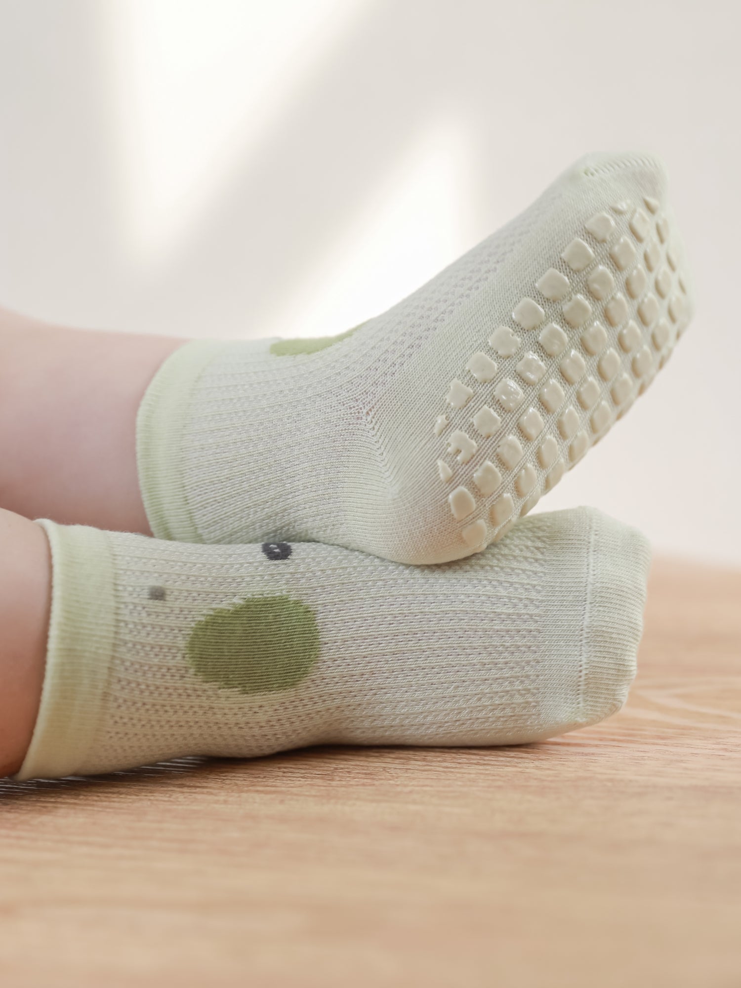 Babies' Mesh Grip Socks-3 Pack