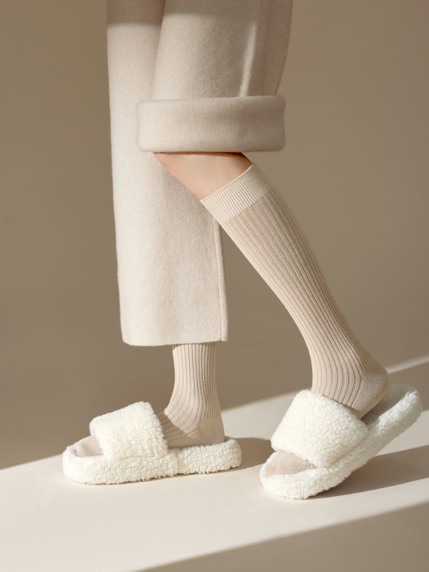 Women's Wool Compression Leg Warmers-1 Pack