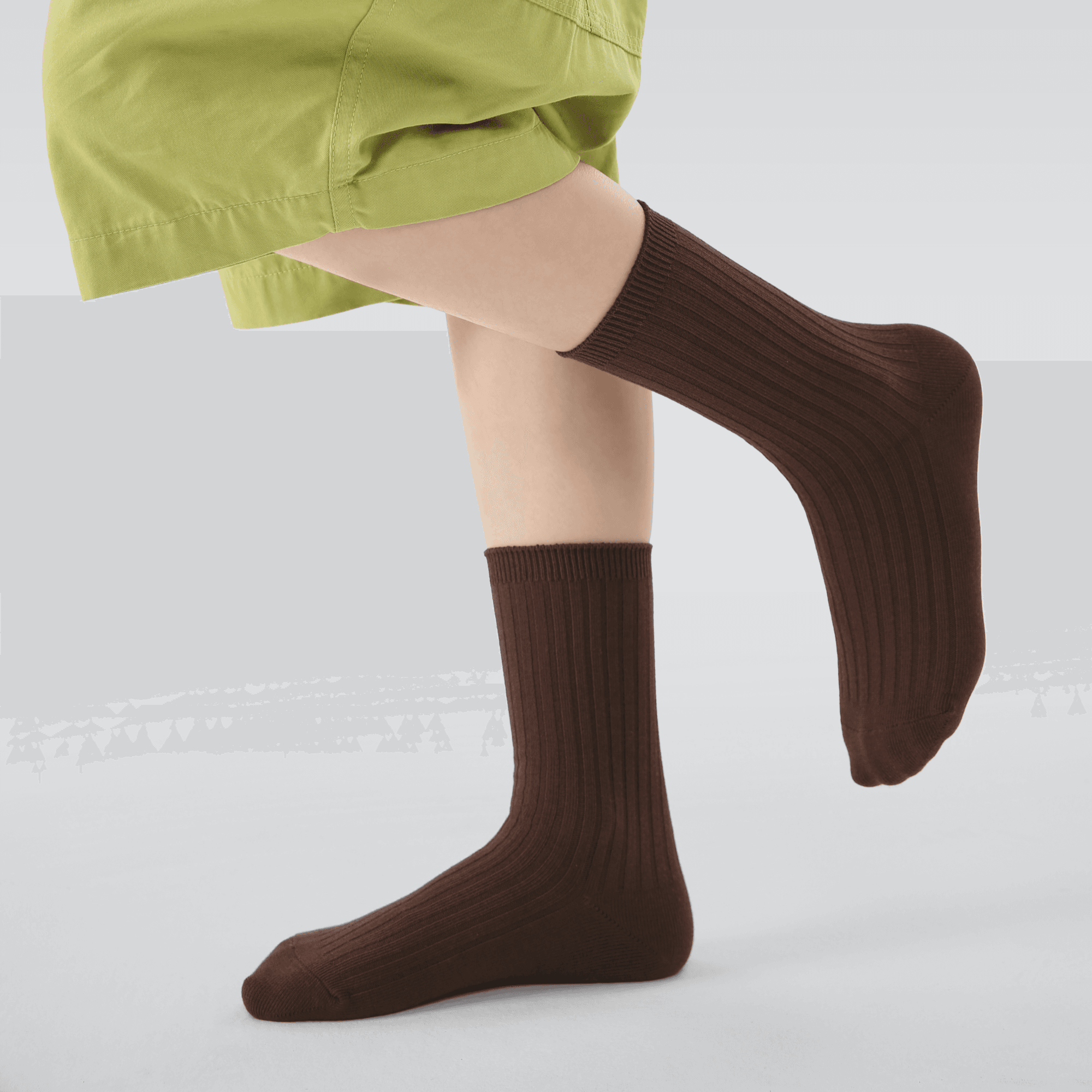 Kid's Classic Solid Color Ribbed Socks C - 5 Pairs - Weavasocks