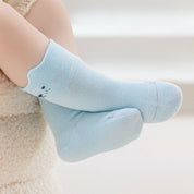 Baby’s Minimalist 'Happy Face' 95% Cotton Socks