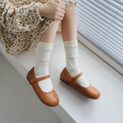 Kid's Dainty Texture Crew Socks - 5 Pairs - Weavasocks