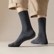 Men's 92% Cotton Terry Thermal Crew Socks