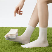 Women's 99% Authentic Supima® Cotton Mesh Crew Socks