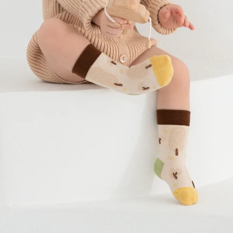 Babies' Forest Fiesta Ankle Socks -3 Pairs