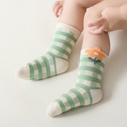 Baby’s Garden Bloom Ruffle Socks 4-Pack