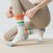 Retro Grip Socks
