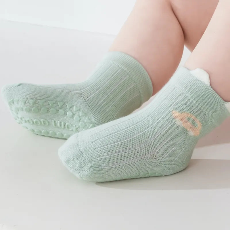 Babies Little Cruiser Grip Socks-3 Pairs