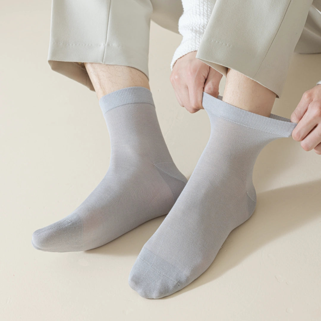 Men's Silk & Modal Ultra-Thin Cooling Quarter Socks