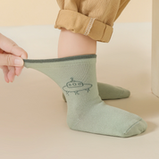 Baby’s First Journey Floor Socks with Full Grip 4-Pack