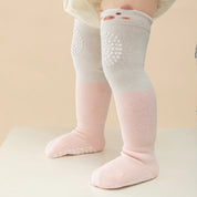 Baby’s Crawl Master' Knee-Pad & Dual Grip Socks 3-Pack