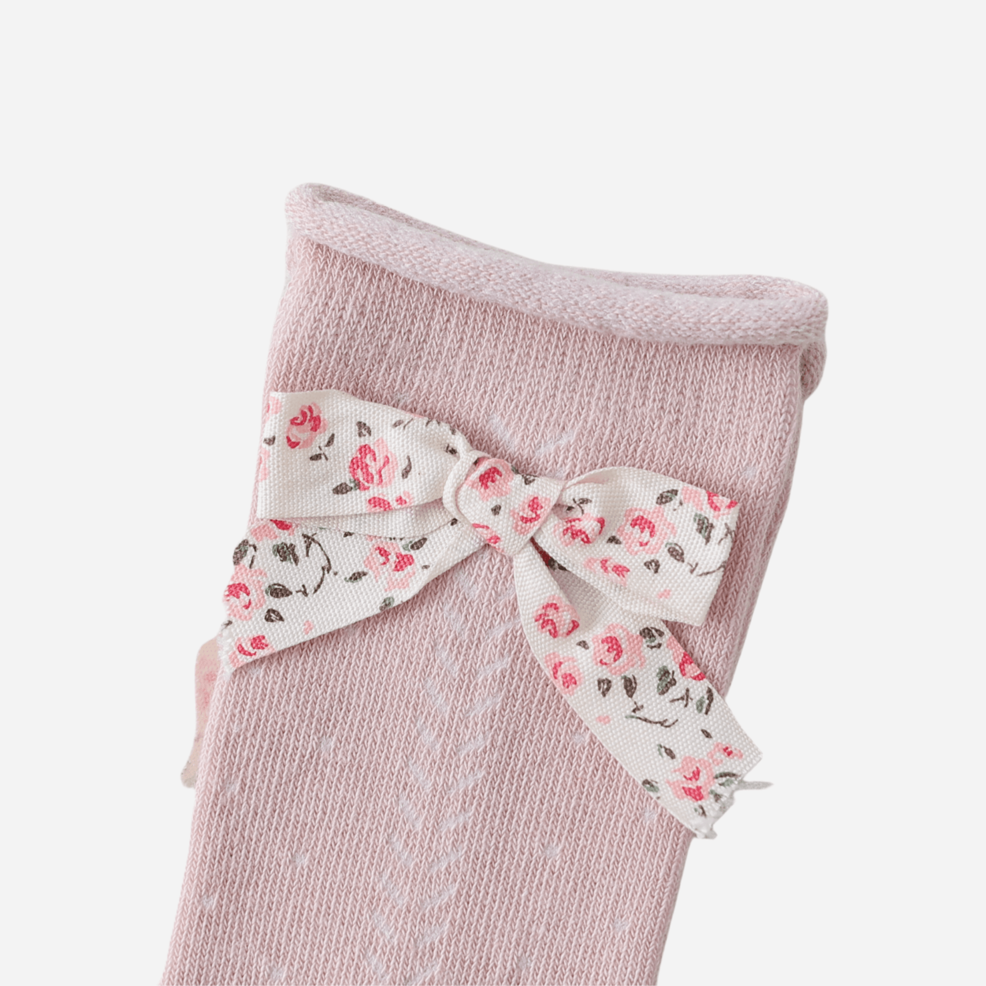 Babies The Floral Bow Knee-Highs-3 pack - Weavasocks