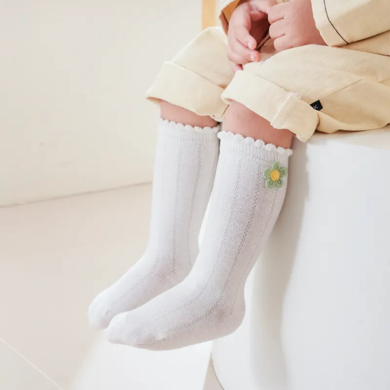 Babies The Daisy Chain Knee-Highs-3 Pairs