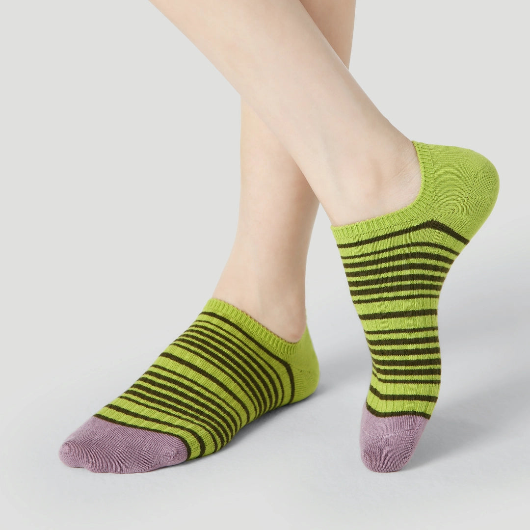 Geometric No-Show Socks