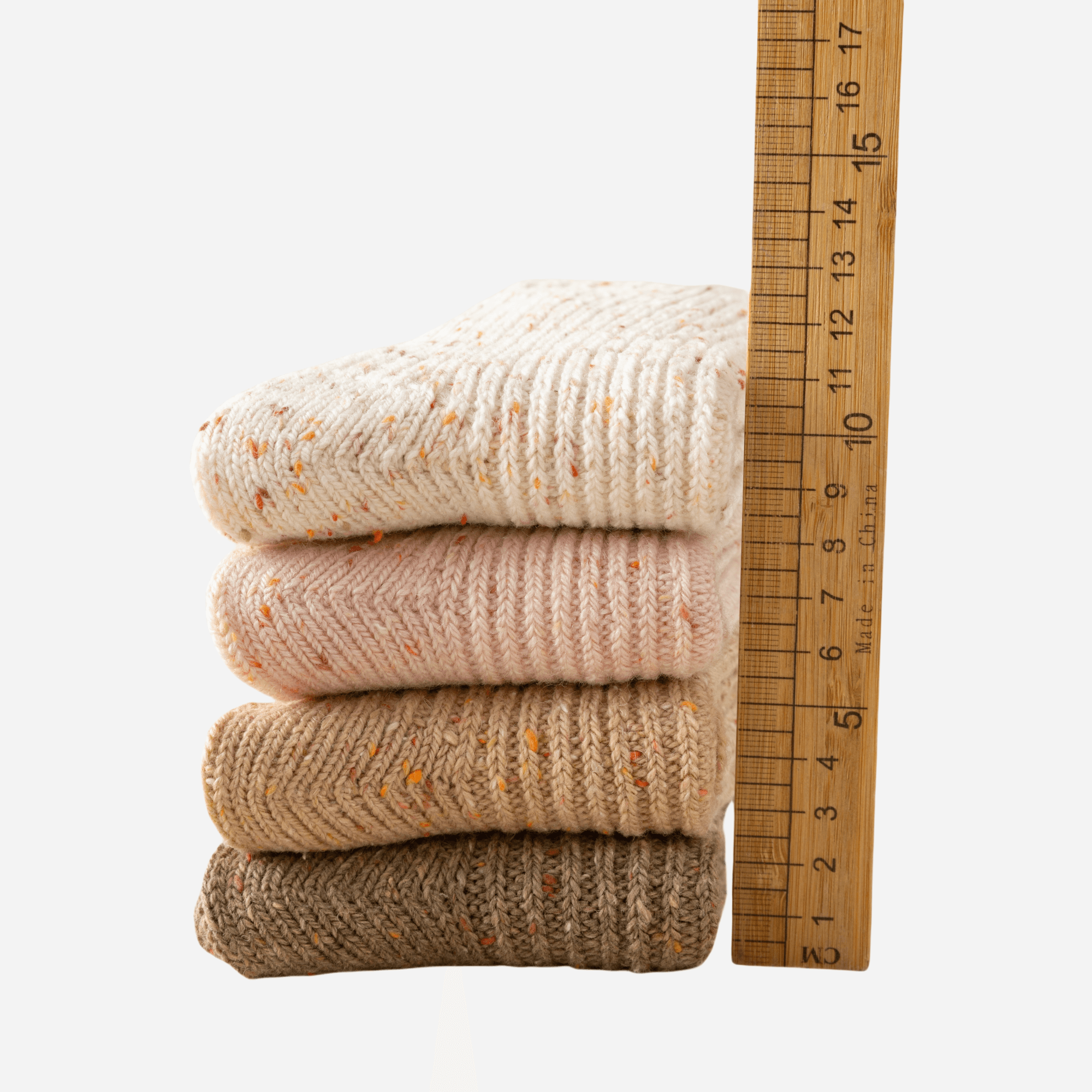 Women's Fireside Flecked Socks-5 Pack - Weavasocks