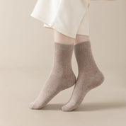 Smooth Knit Cotton Crew