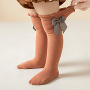 Baby’s Grosgrain Bow Knee-High Socks 3-Pack