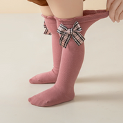 Baby’s Cute Bow Knee-High Socks 3-Pack