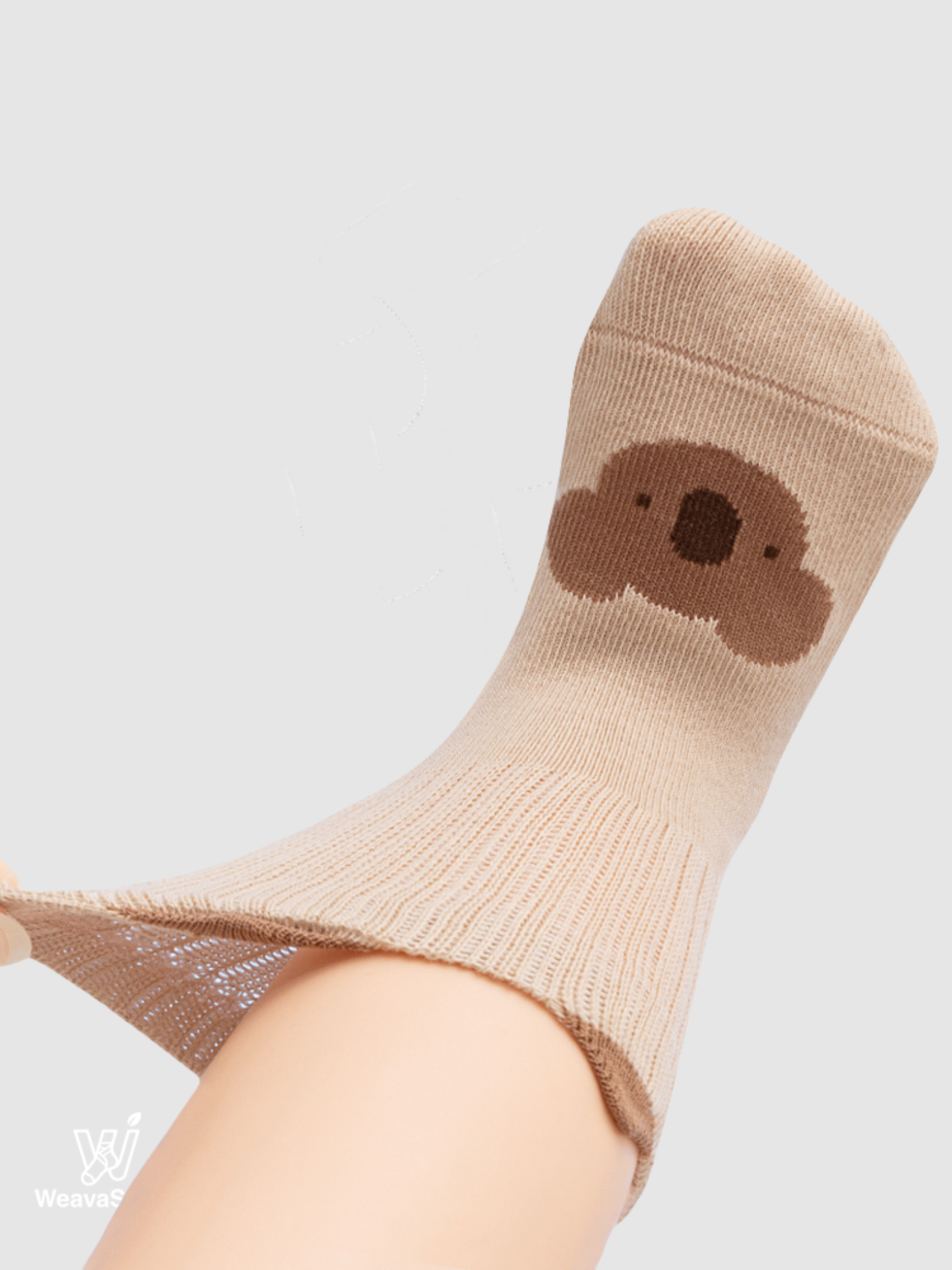 Babies' Cartoon Grip Socks-1 Pack