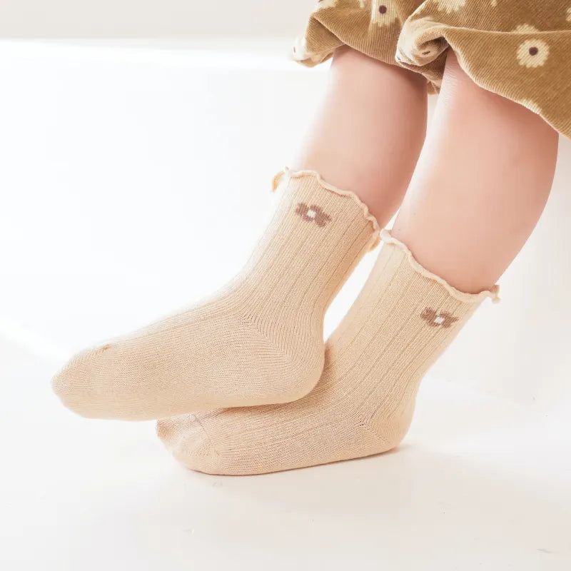 Babies Berry Cute Crew Socks-3 Pairs