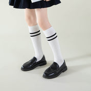 Kid's Varsity Stripe Knee High Socks - 3 Pairs - Weavasocks