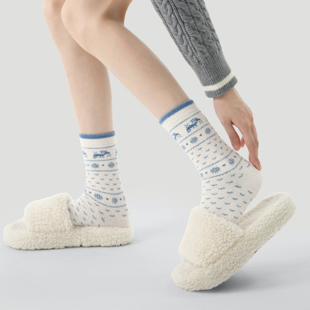Cozy Holiday Socks