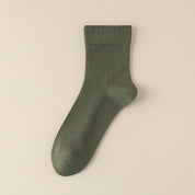 Men's 65% Modal & Mulberry Silk Blend Business Socks
