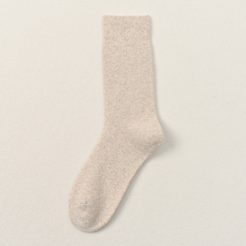 Men's 92% Cotton Terry Thermal Crew Socks
