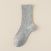 Women's Dual-Knit Cotton-Faced Wool-Lined Thermal Crew Socks