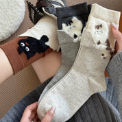 Peeking Cat Socks