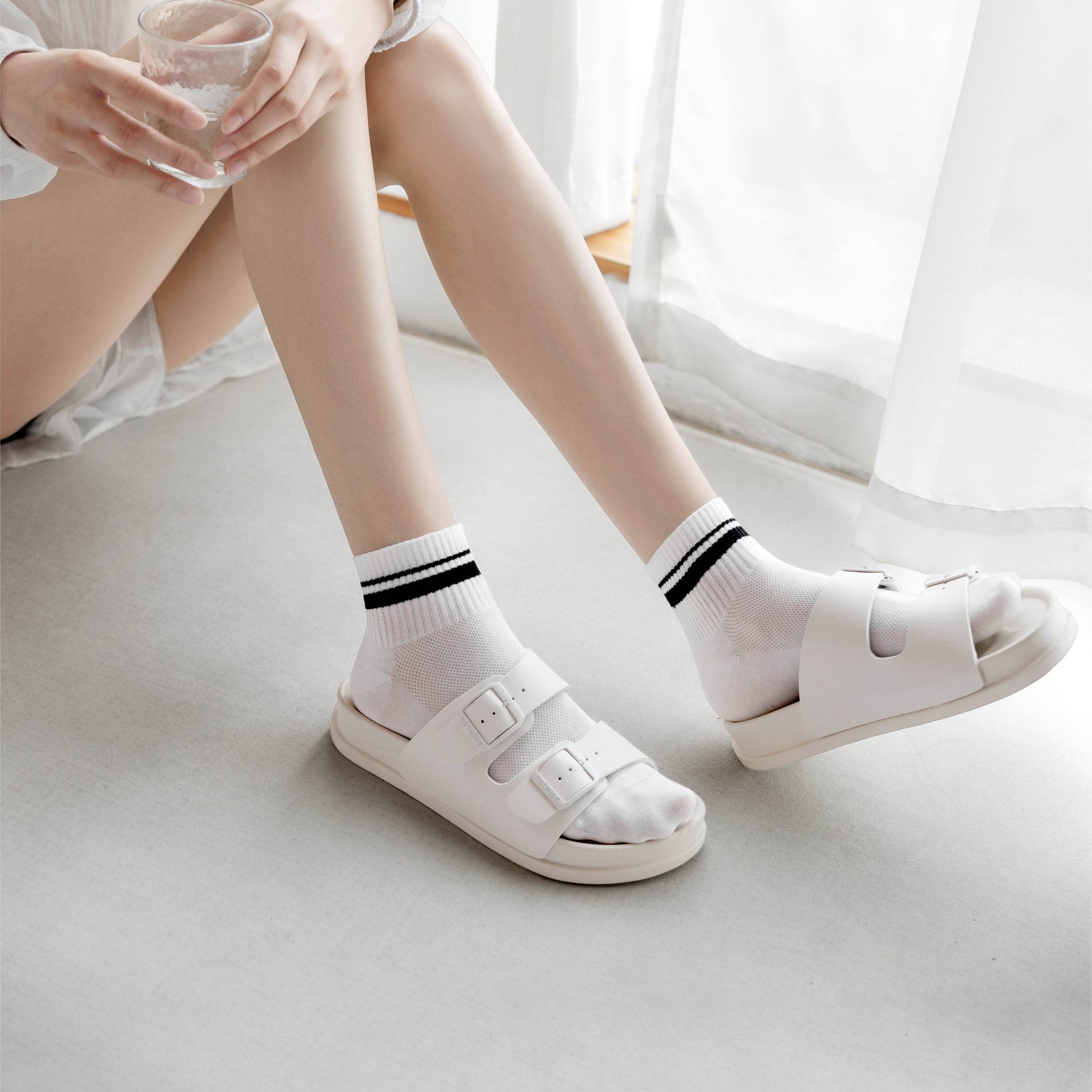 Women's Seamless Workout Ankle Socks-1 Pack - Weavasocks