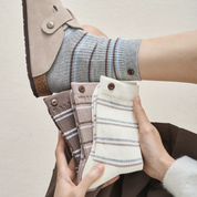 Button Cuff Socks