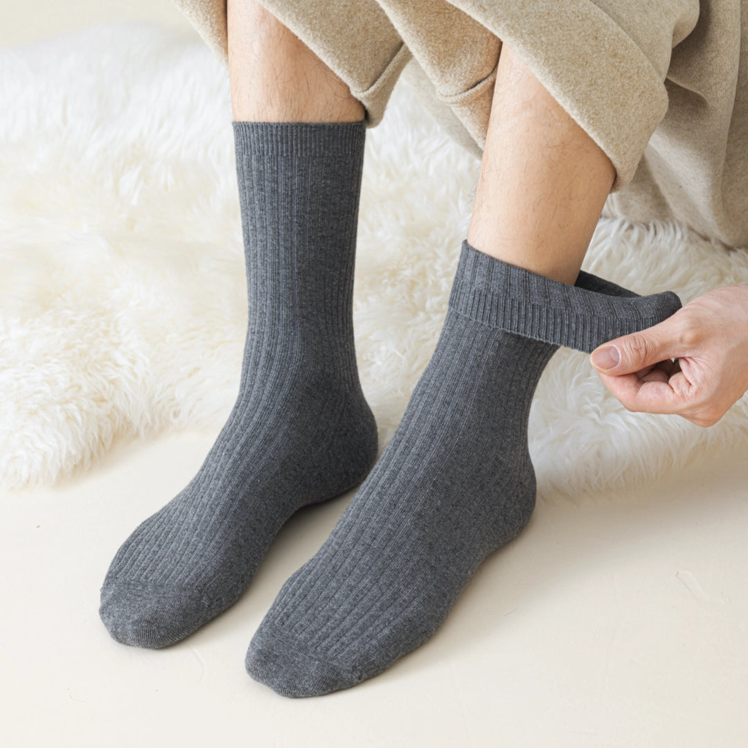 Men's Anti-Pilling Wool Blend Thermal Crew Socks